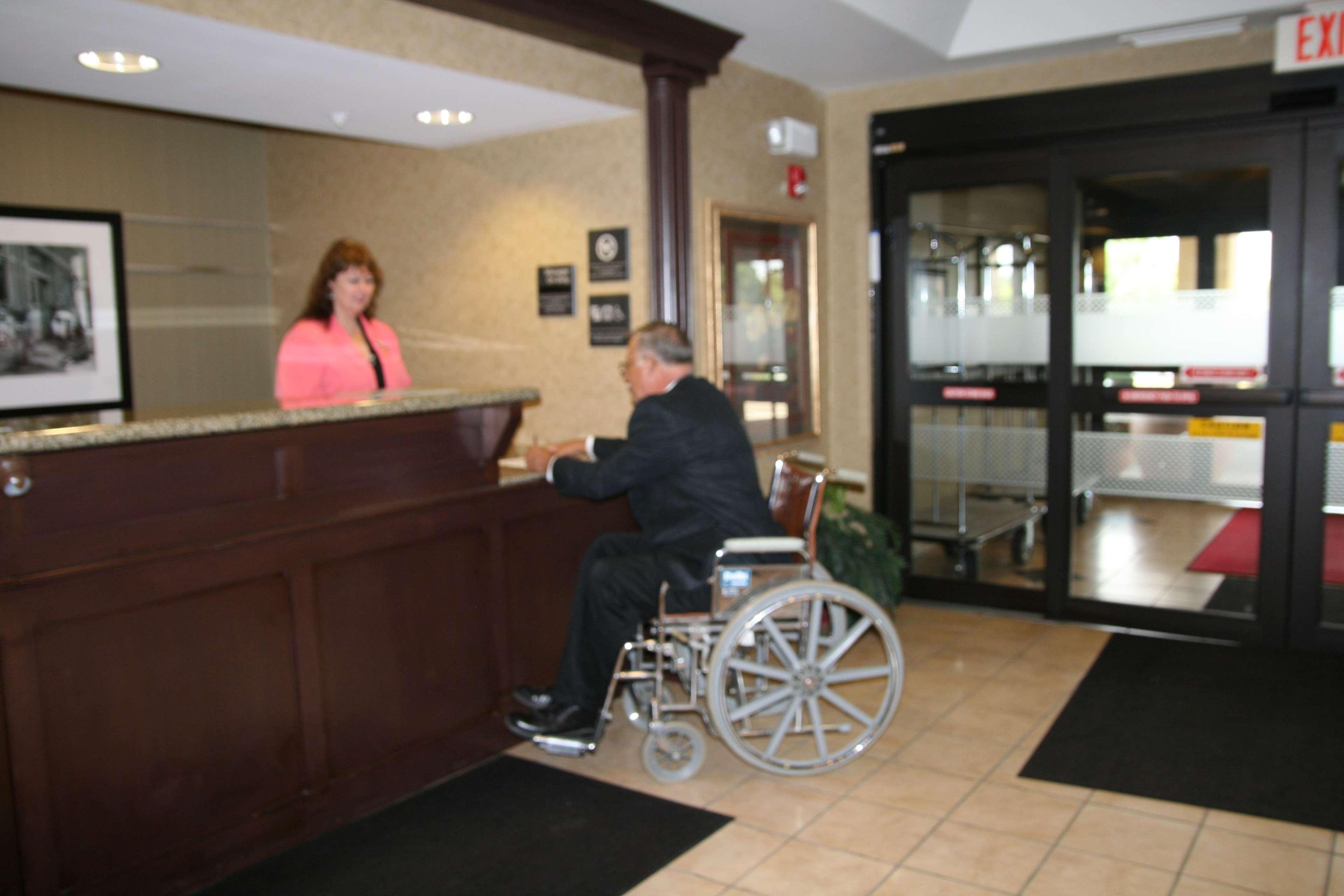 Hampton Inn Marshall Interiør bilde